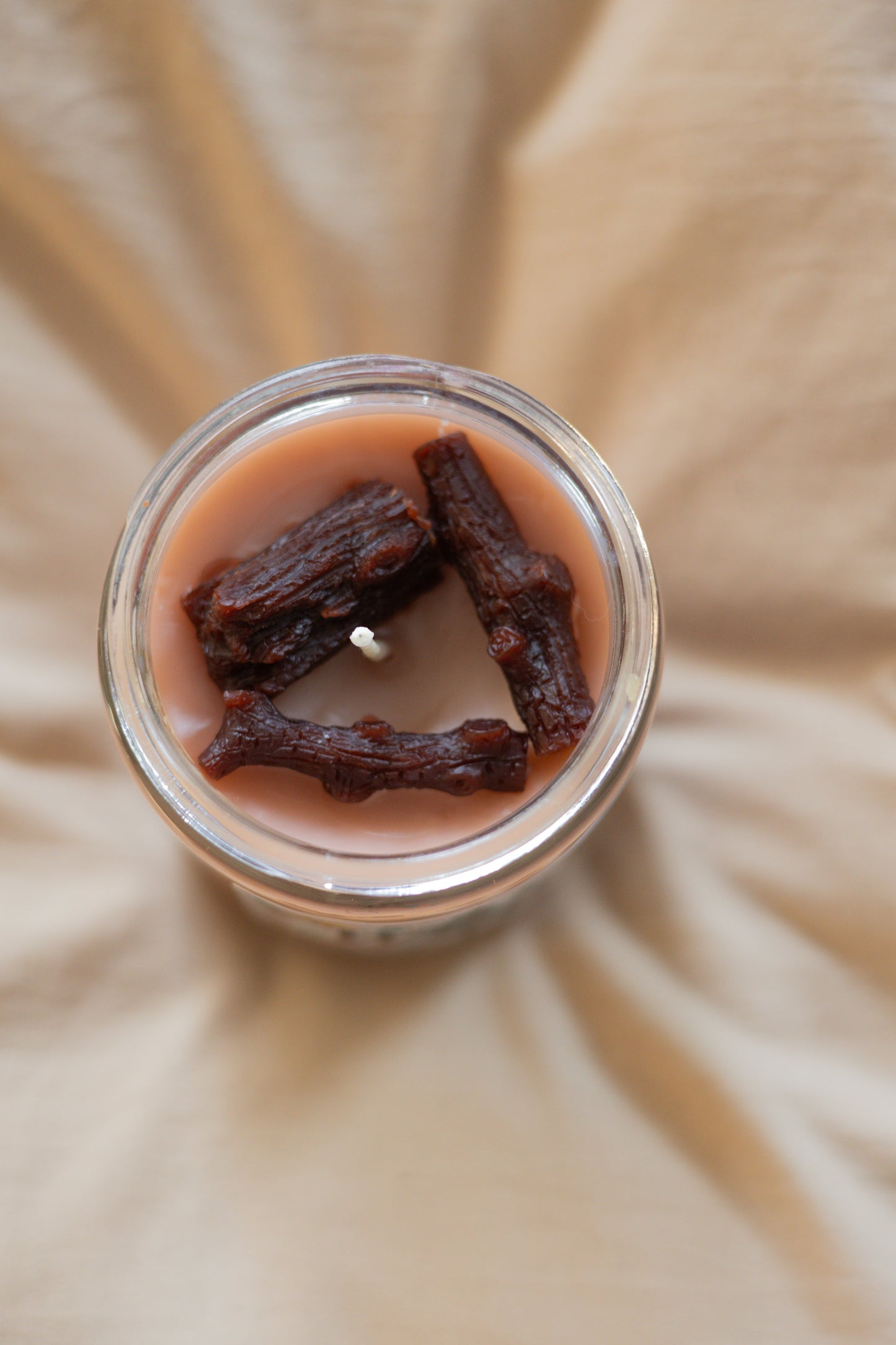 Knock On Wood Candle