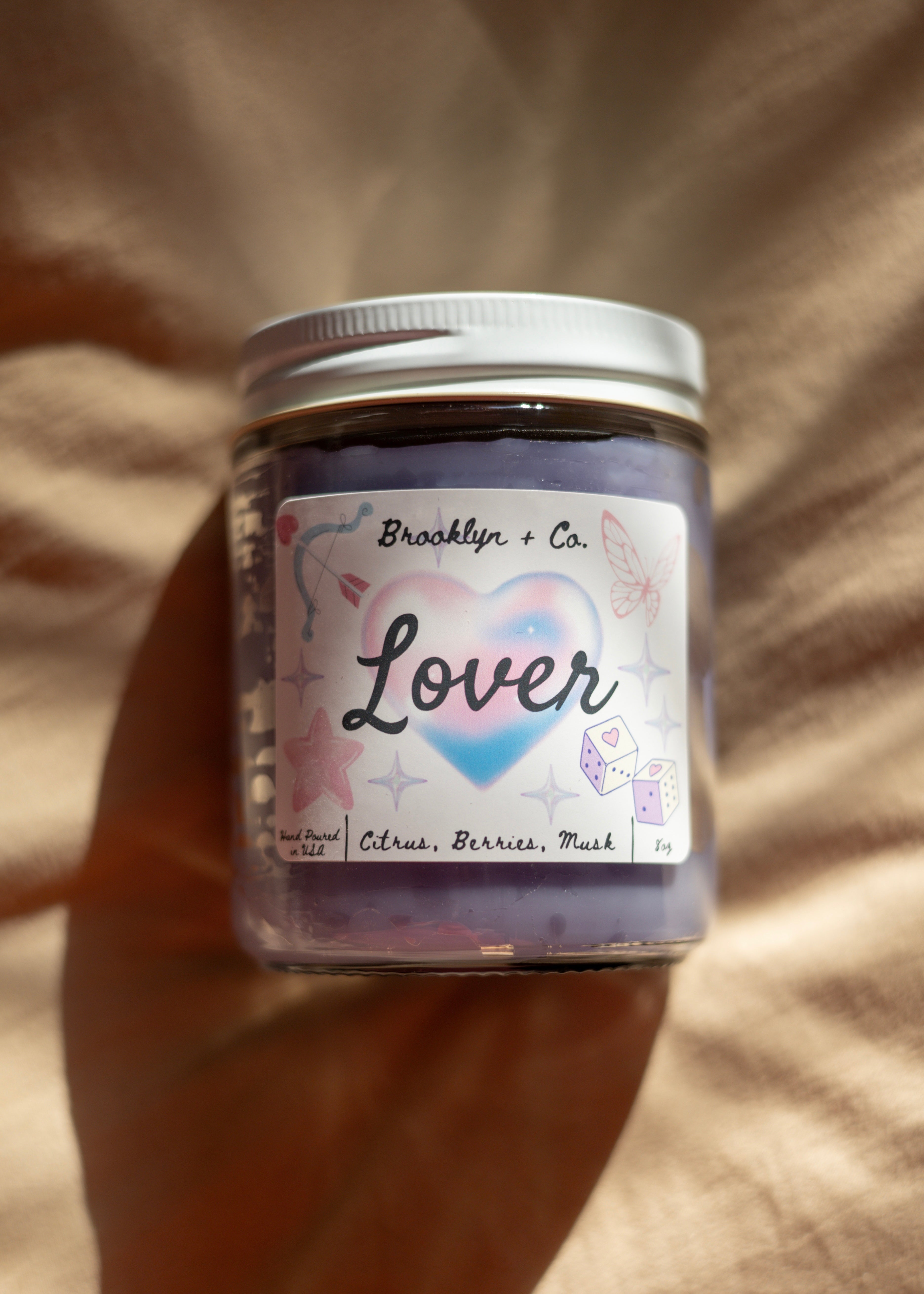 Lover Candle – BrooklynandCoCandles