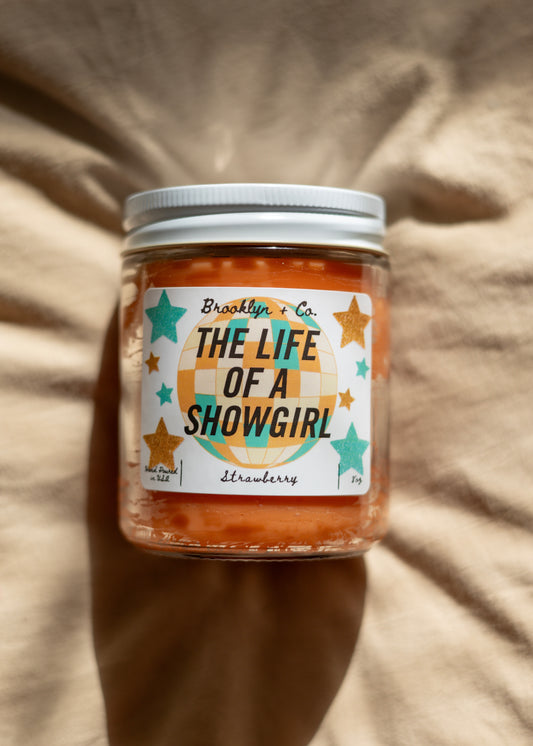 The Life Of A Showgirl Candle