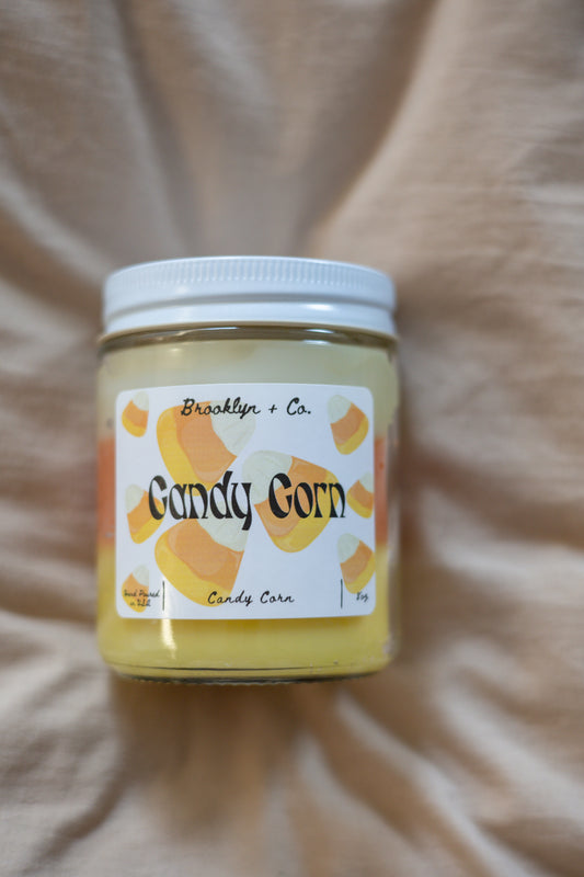 Candy Corn Candle
