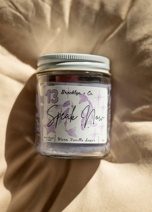Speak Now Candle