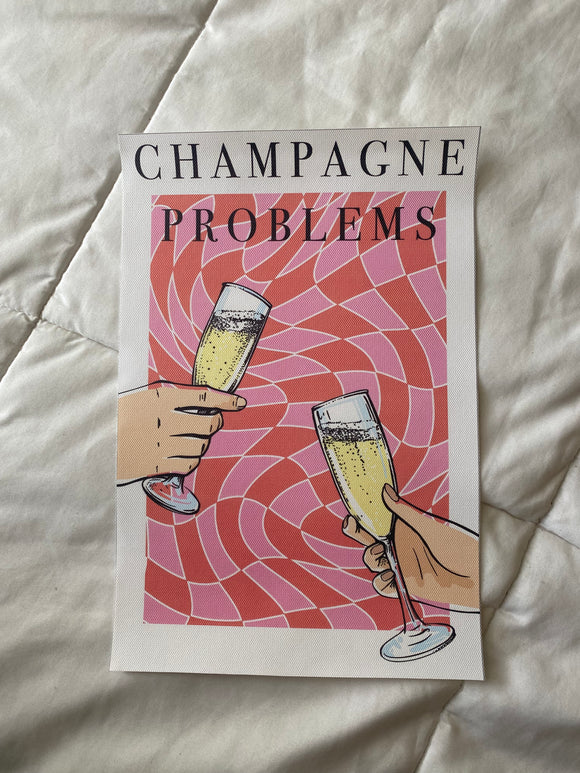 The Champagne Problems Print