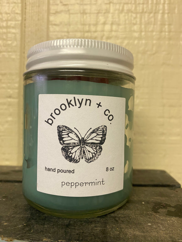 SALE peppermint candle