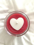 Mahogany Teakwood Secret Message Candles