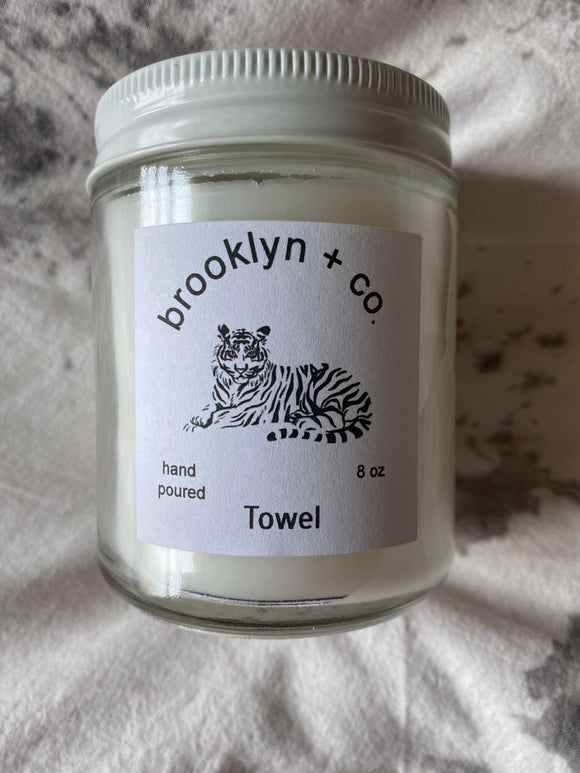 The Towel Candle